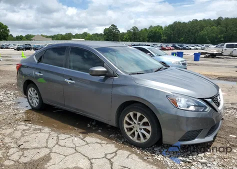 2018 Nissan Sentra S z USA, uszkodzony, nr VIN 3N1AB7AP0JL617618